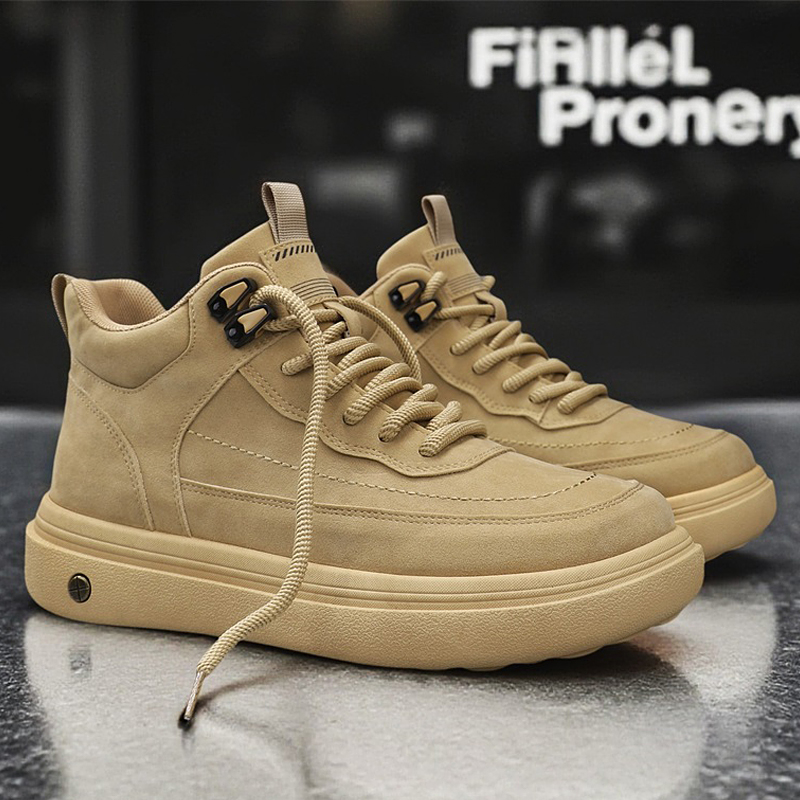 Men Shoes Oxford - Mens Oxford Boots Casual High Top