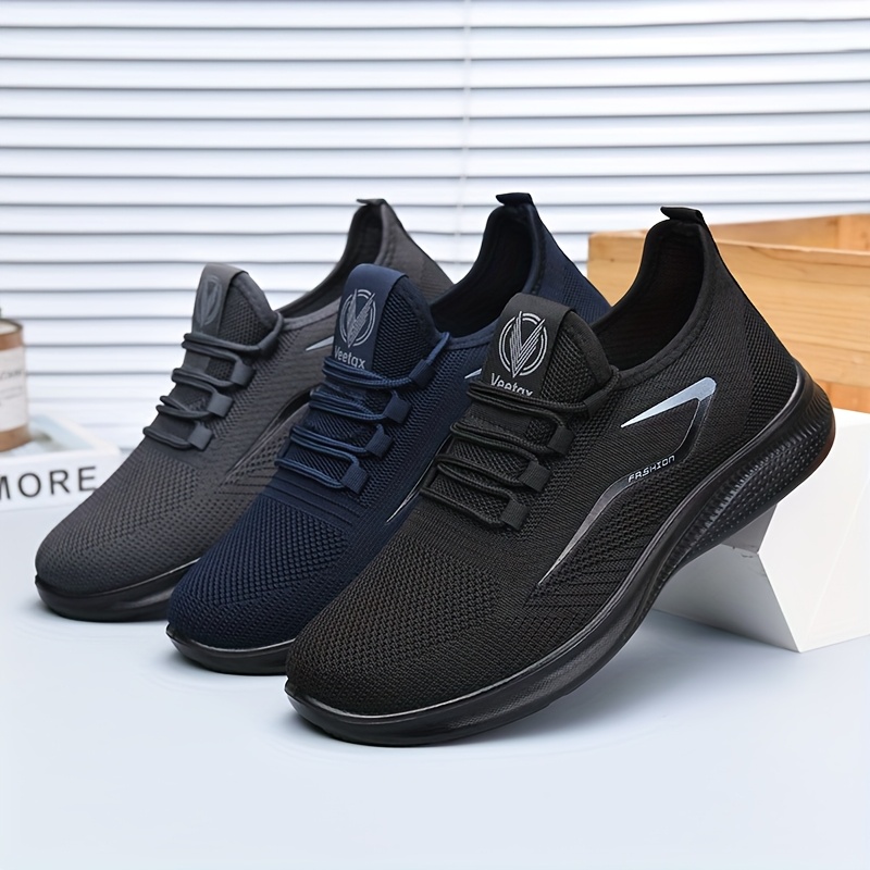 Men Shoes Trainers - Men Breathable Mesh Sneakers Slip On