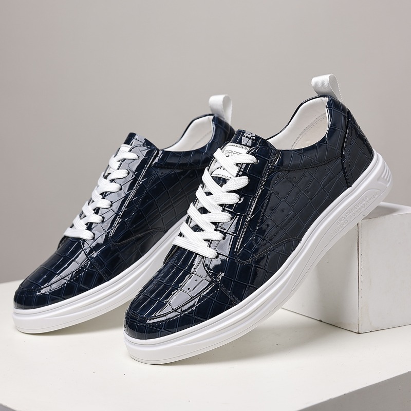 Men'S Shoes Hugo Boss - Classic Male Low Top Skate Shoes