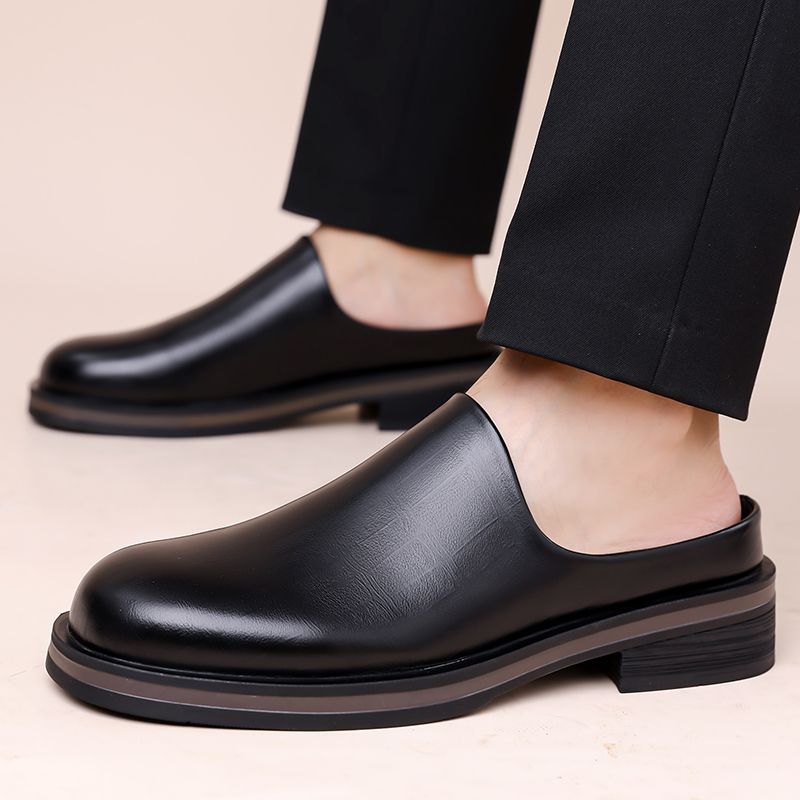 Men'S Shoes Hugo Boss - Men Slip-On Half Slippers, Thick Sole