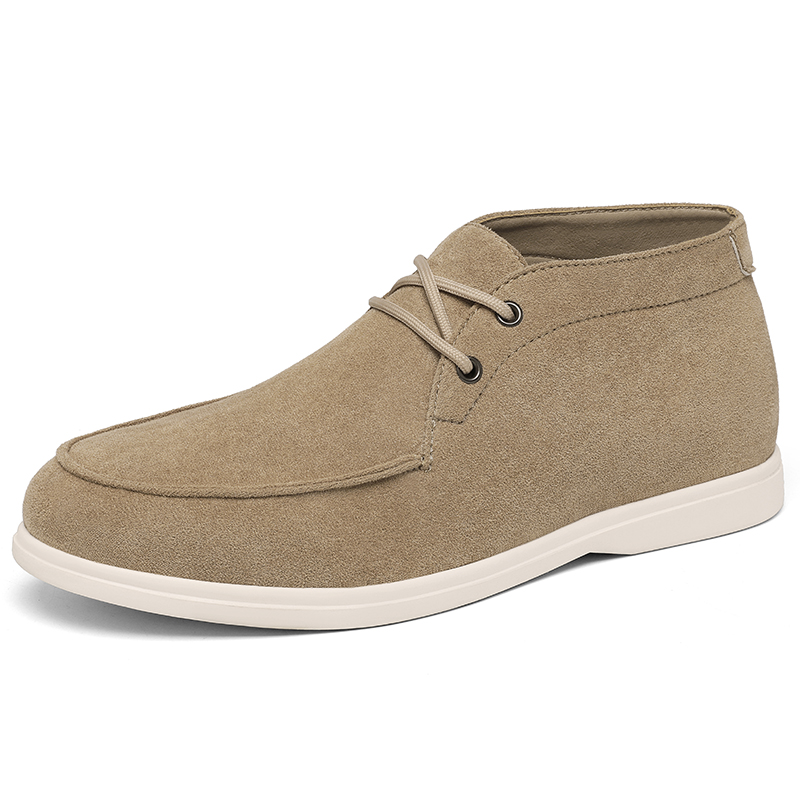 Men Shoes Classic - Classic British Style Suede Leather Chukka