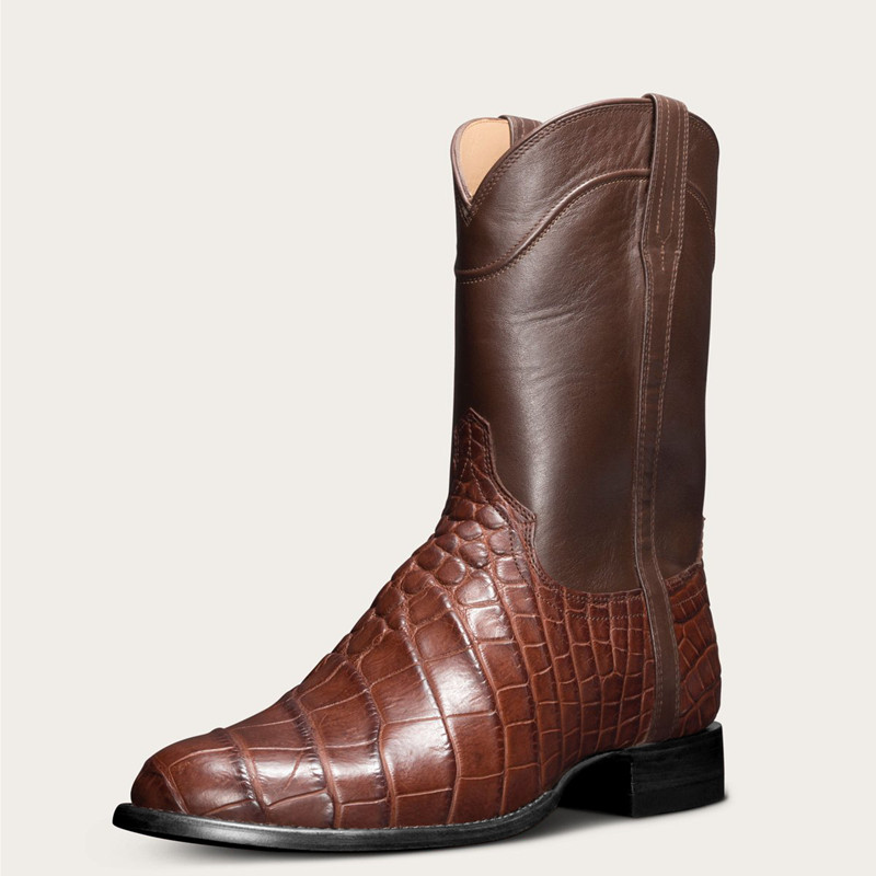 Men Shoes Classic - Men's Classic Pattern Ankle Boots Retro