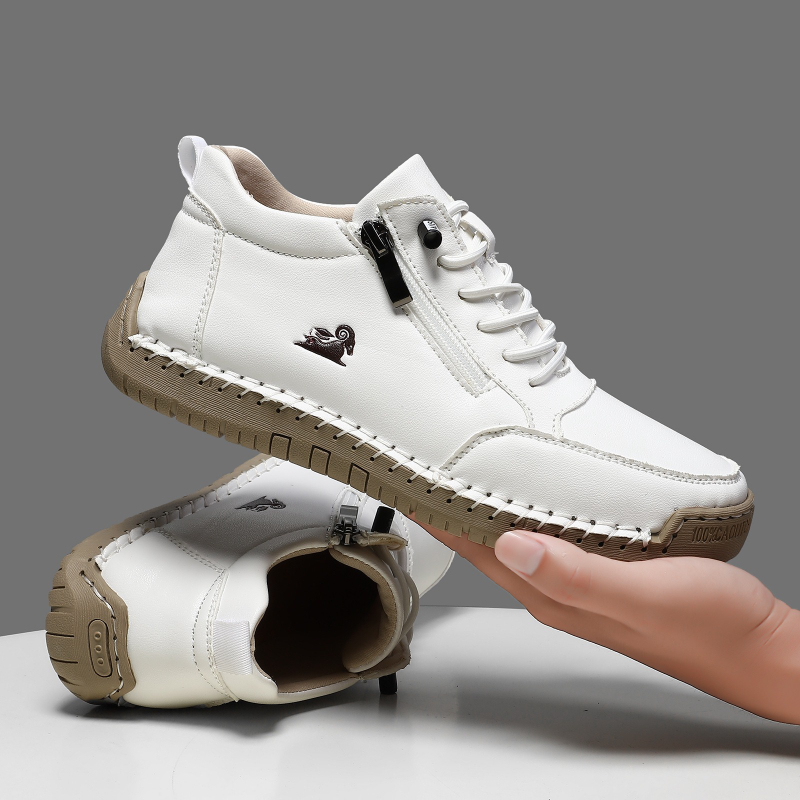 Men'S Shoes Popular - Women's Sneakers Handmade Leather Casual Shoes