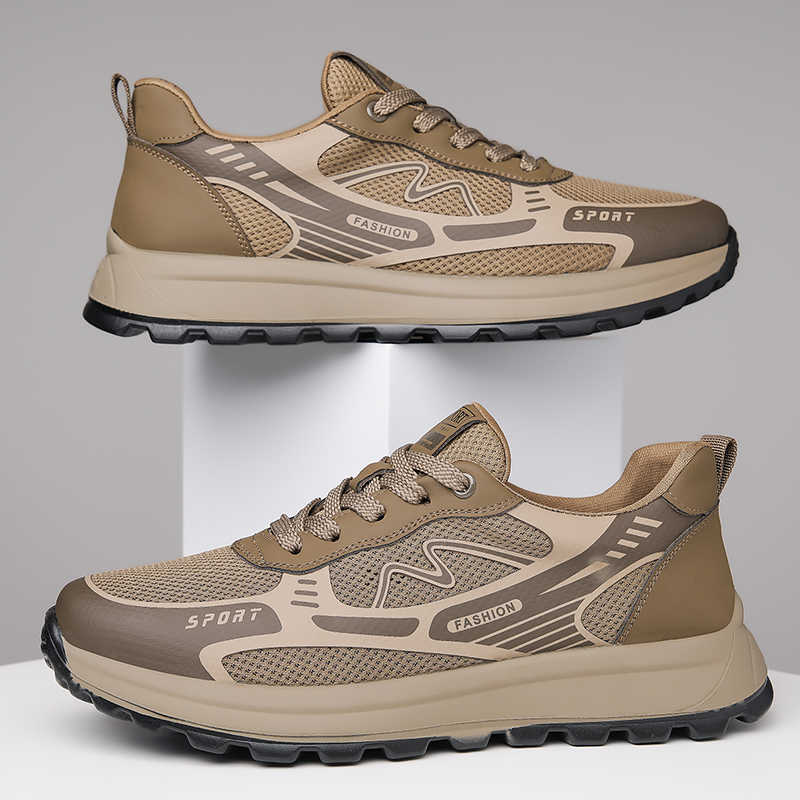 Perforated Lace-up Summer High - Men Shoes Trainers ulasan dan harga