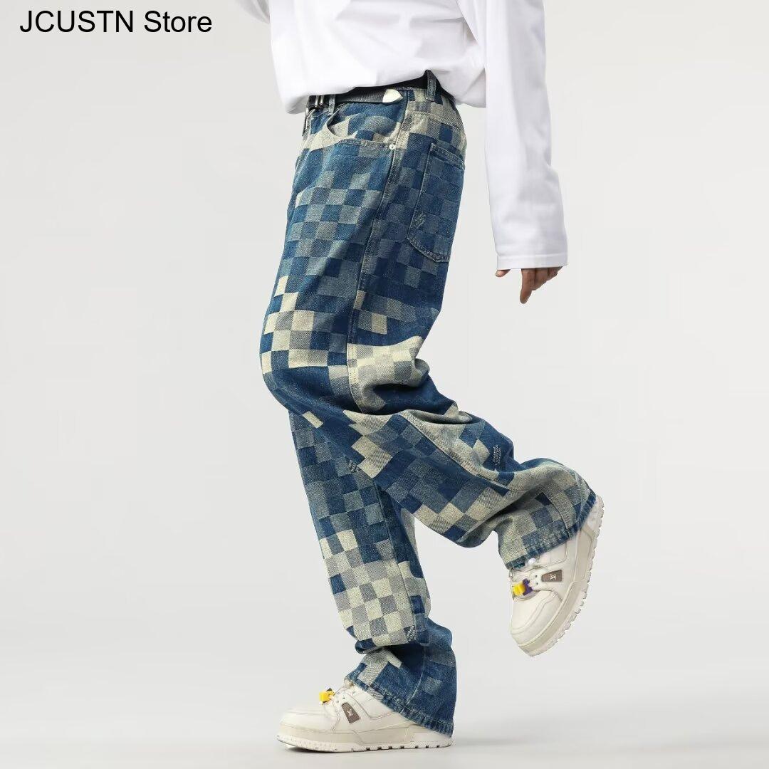 Masculine Trendy Straight-Leg  - Men'S Shoes For Jeans ulasan dan harga