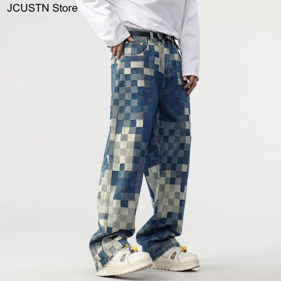Masculine Trendy Straight-Leg  - Men'S Shoes For Jeans ulasan dan harga
