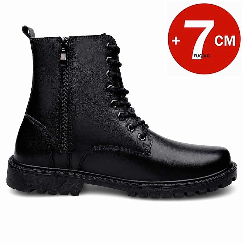 Men's Genuine Leather Elevator - Men'S Shoes Popular ulasan dan harga