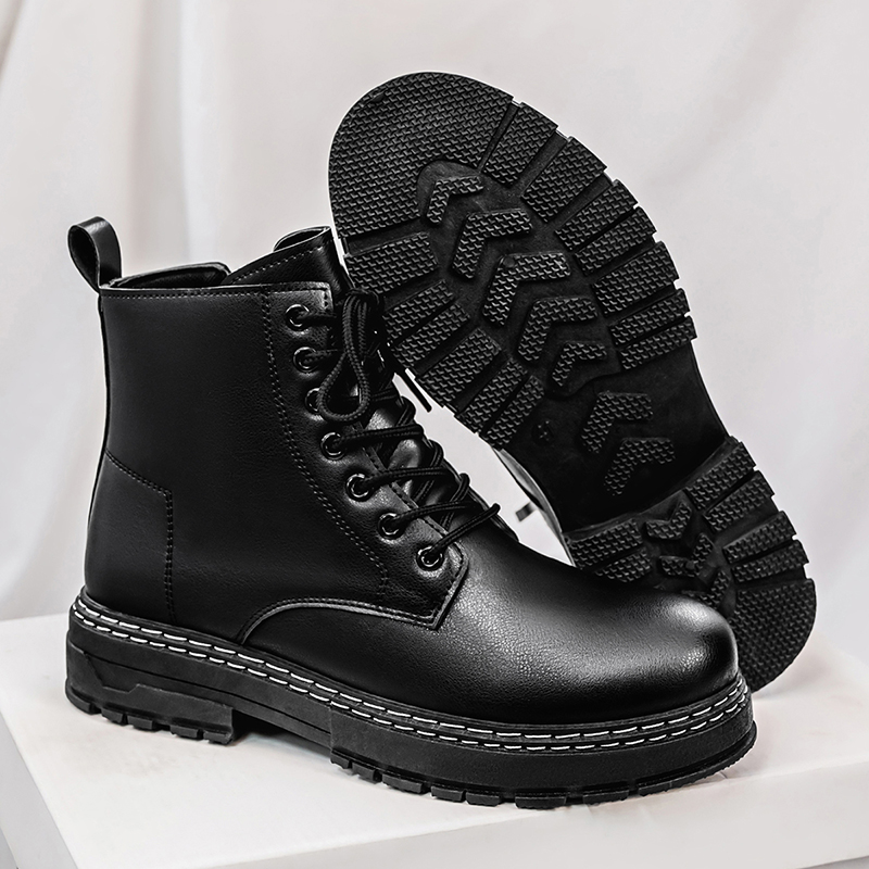 Men's 4-Season Black Patent Le - Men Shoes Classic ulasan dan harga