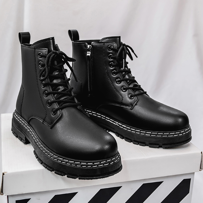 Men's 4-Season Black Patent Le - Men Shoes Classic ulasan dan harga