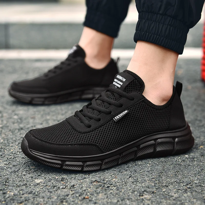 New Mesh Men Shoes Lac-up Casu - Men Shoes Trainers ulasan dan harga