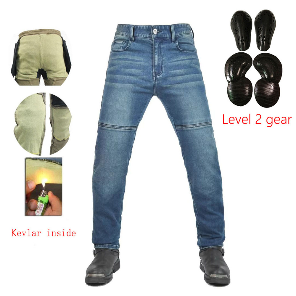 Motorcycle Riding Jeans Pants  - Men'S Shoes For Jeans ulasan dan harga