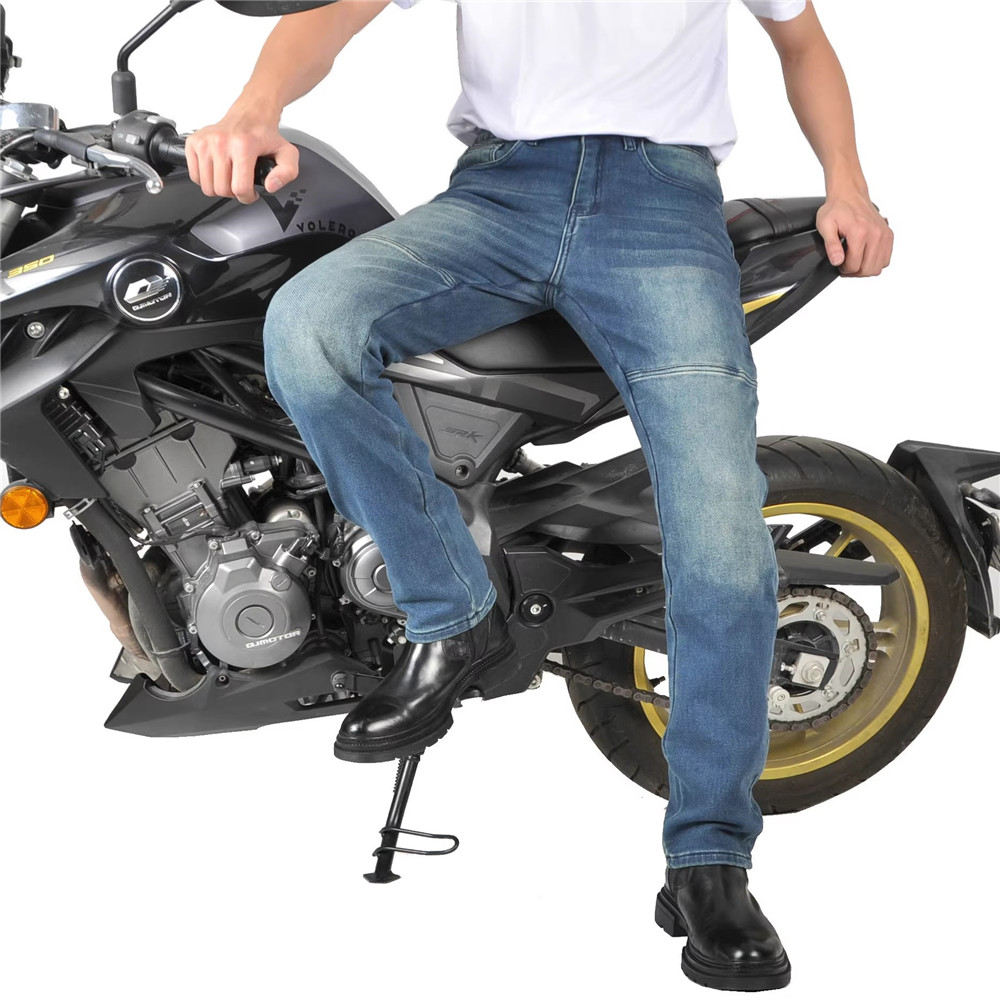 Motorcycle Riding Jeans Pants  - Men'S Shoes For Jeans ulasan dan harga