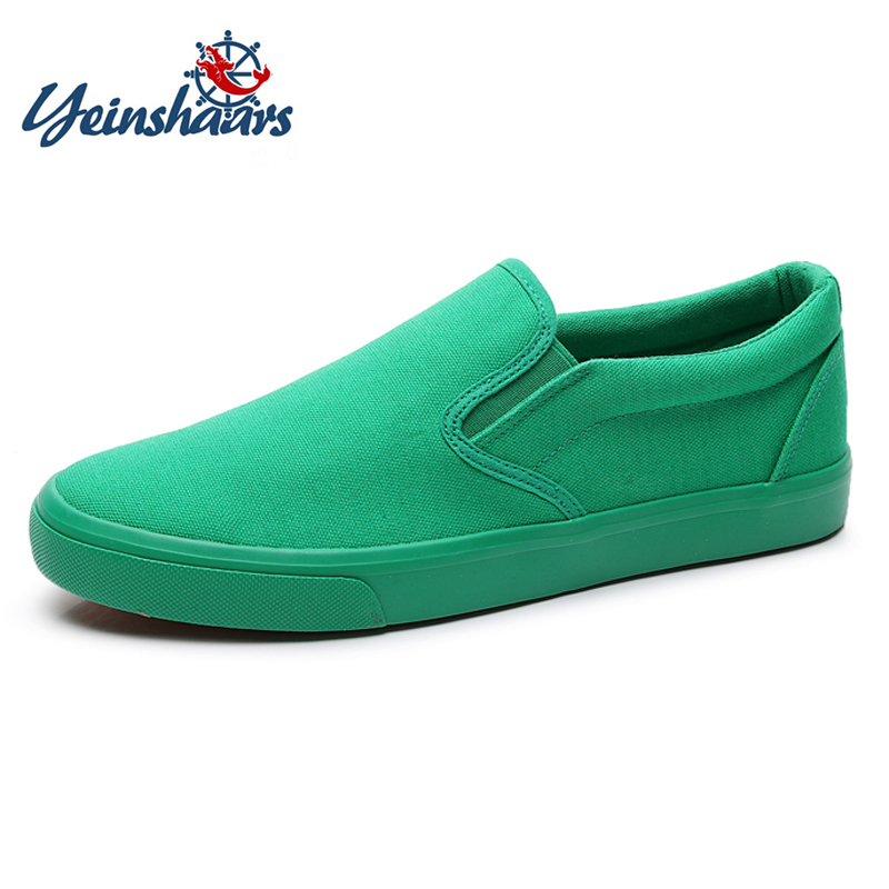 FUQIAO New Canvas Driving Shoe - Men'S Shoes Yellow And Black ulasan dan harga