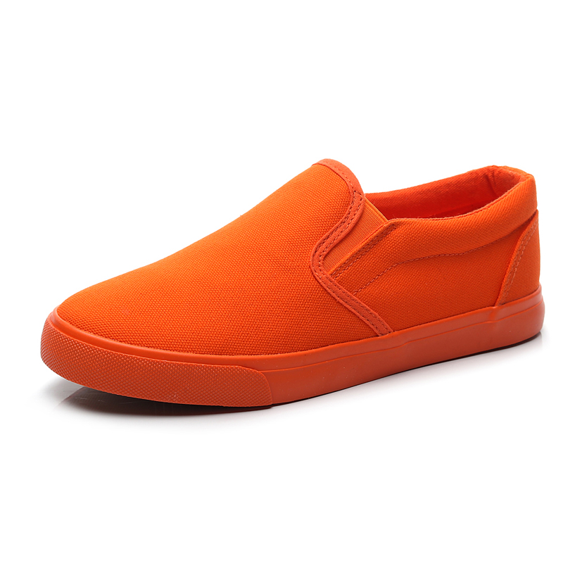 FUQIAO New Canvas Driving Shoe - Men'S Shoes Yellow And Black ulasan dan harga