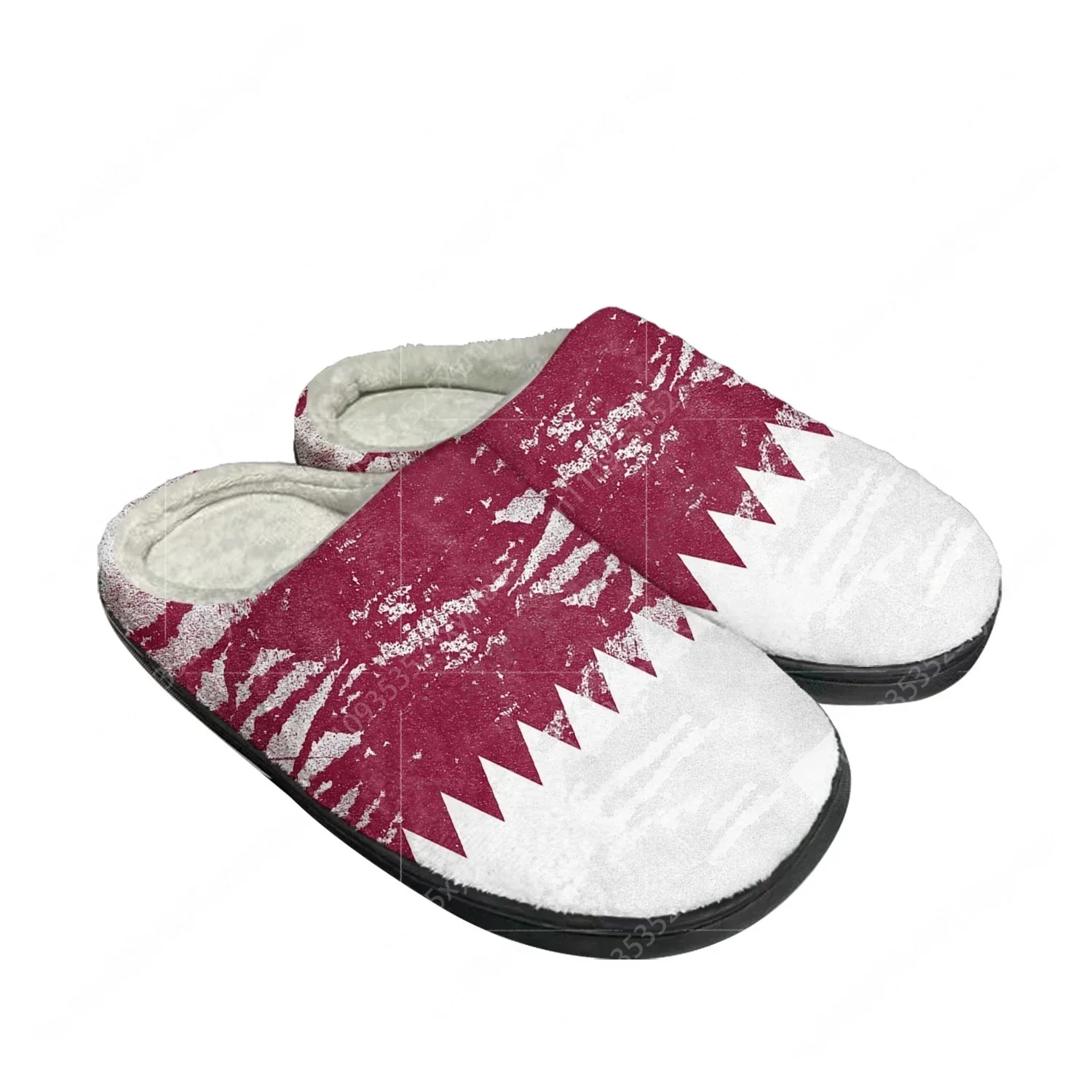 Qatar Flag Home Cotton Custom  - Men Shoes Qatar ulasan dan harga