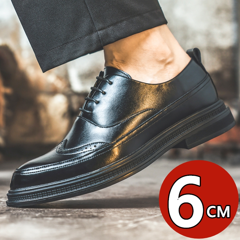 Men's Height Increasing Leathe - Men Shoes Oxford ulasan dan harga
