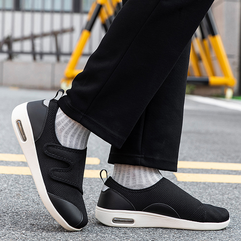 Adjustable Open Elderly Shoes  - Men'S Shoes Diabetic ulasan dan harga