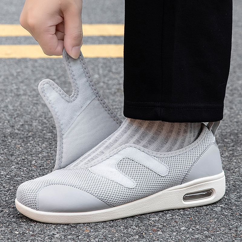 Adjustable Open Elderly Shoes  - Men'S Shoes Diabetic ulasan dan harga