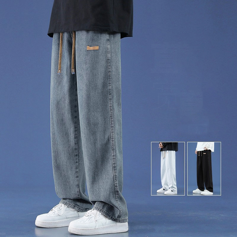 Summer Thin Men's Baggy Jeans  - Men'S Shoes For Jeans ulasan dan harga