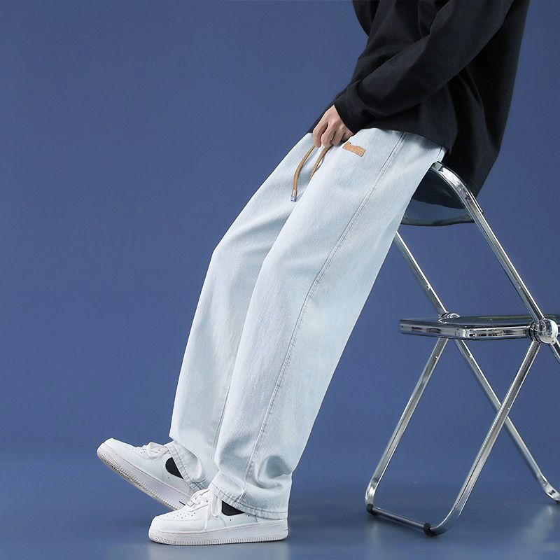Summer Thin Men's Baggy Jeans  - Men'S Shoes For Jeans ulasan dan harga