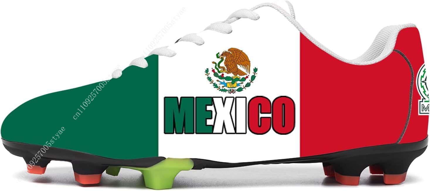 Mexico Flag Mexican Soccer Sho - Men Shoes Oxford ulasan dan harga