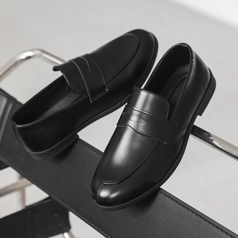 Fashion Leather Mens Loafers L - Men'S Shoes Hugo Boss ulasan dan harga