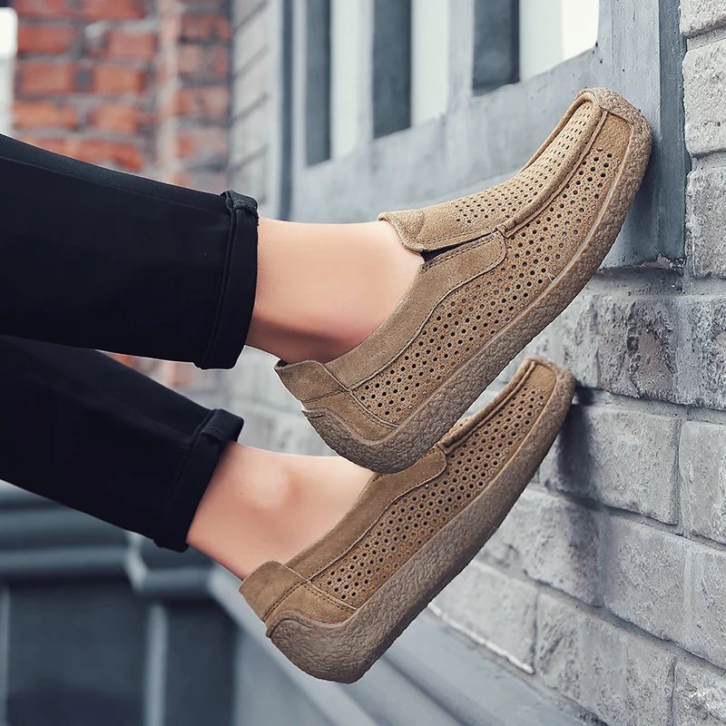 Men Loafers High-quality Slip  - Men'S Shoes Hugo Boss ulasan dan harga
