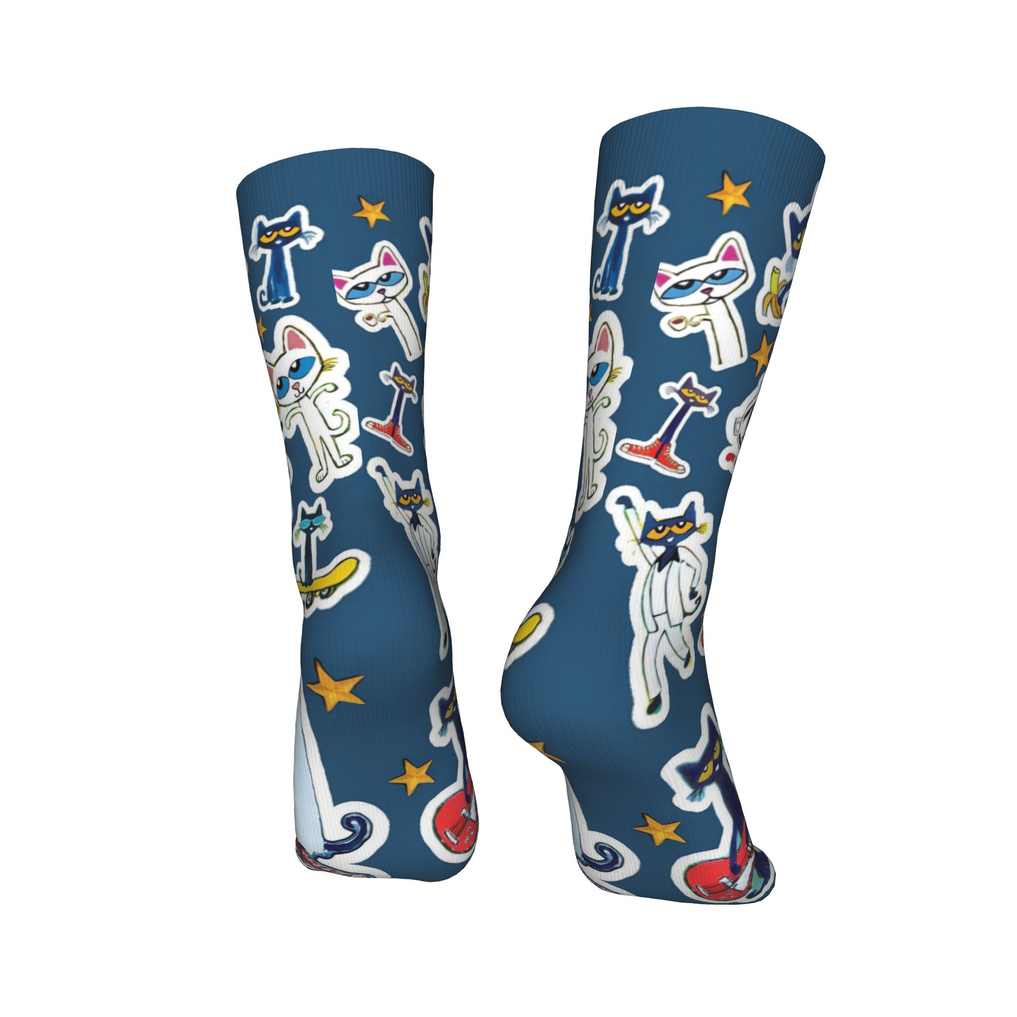 Pete The Cat I Love My White S - Men'S Shoes For Crews ulasan dan harga