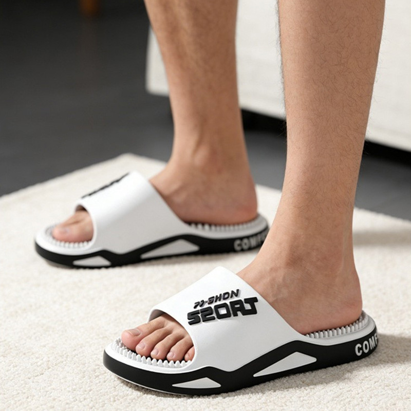 New Men Slippers Massage Slipp - Men'S Shoes Popular ulasan dan harga