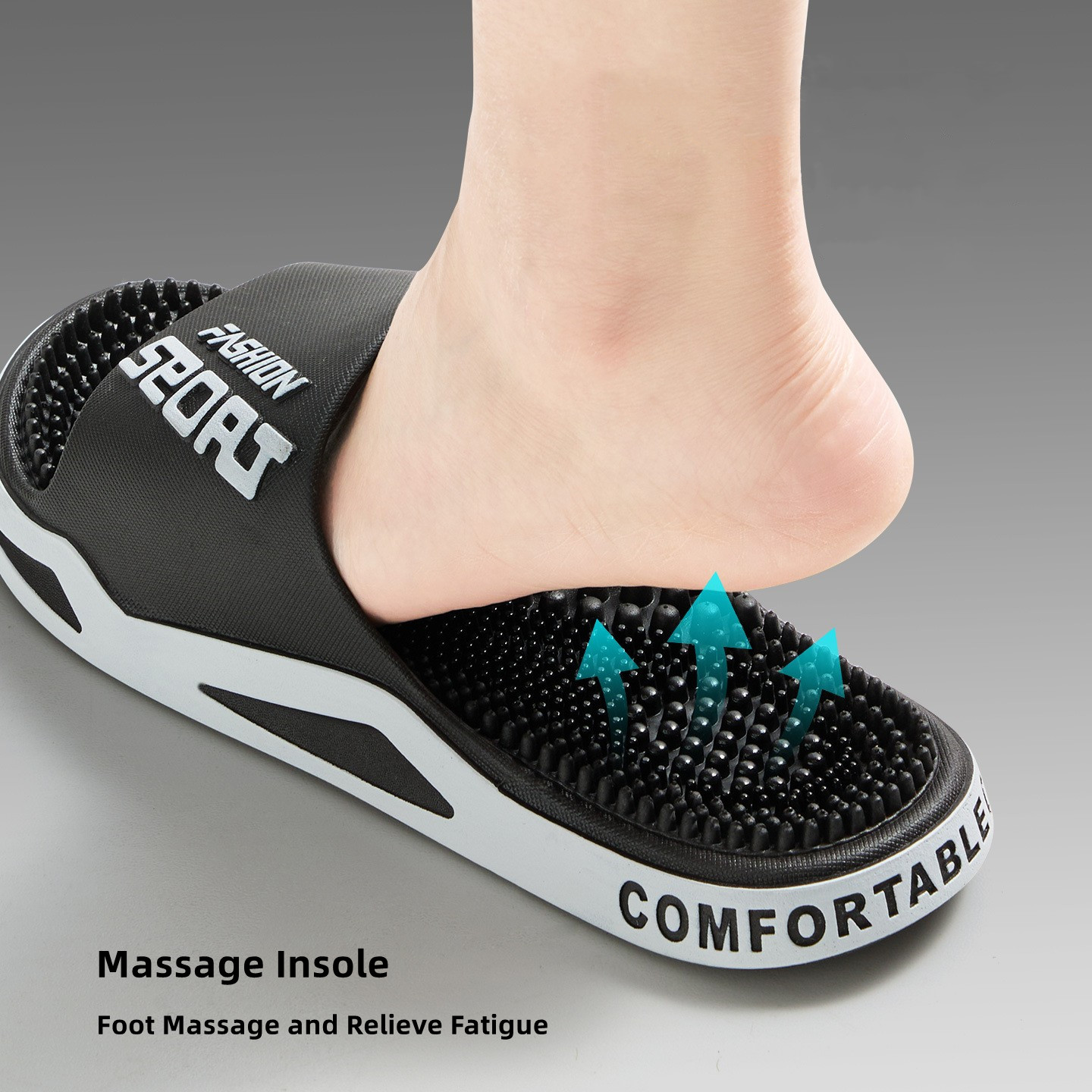 New Men Slippers Massage Slipp - Men'S Shoes Popular ulasan dan harga