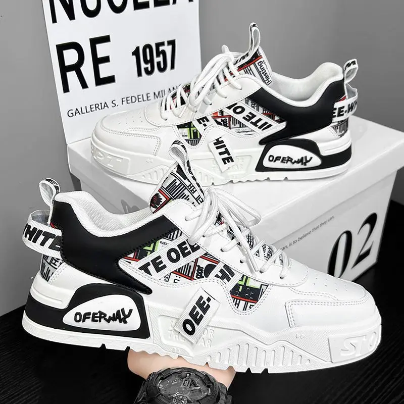 Casual Fashion Leather Sneaker - Men Shoes Size 11 ulasan dan harga