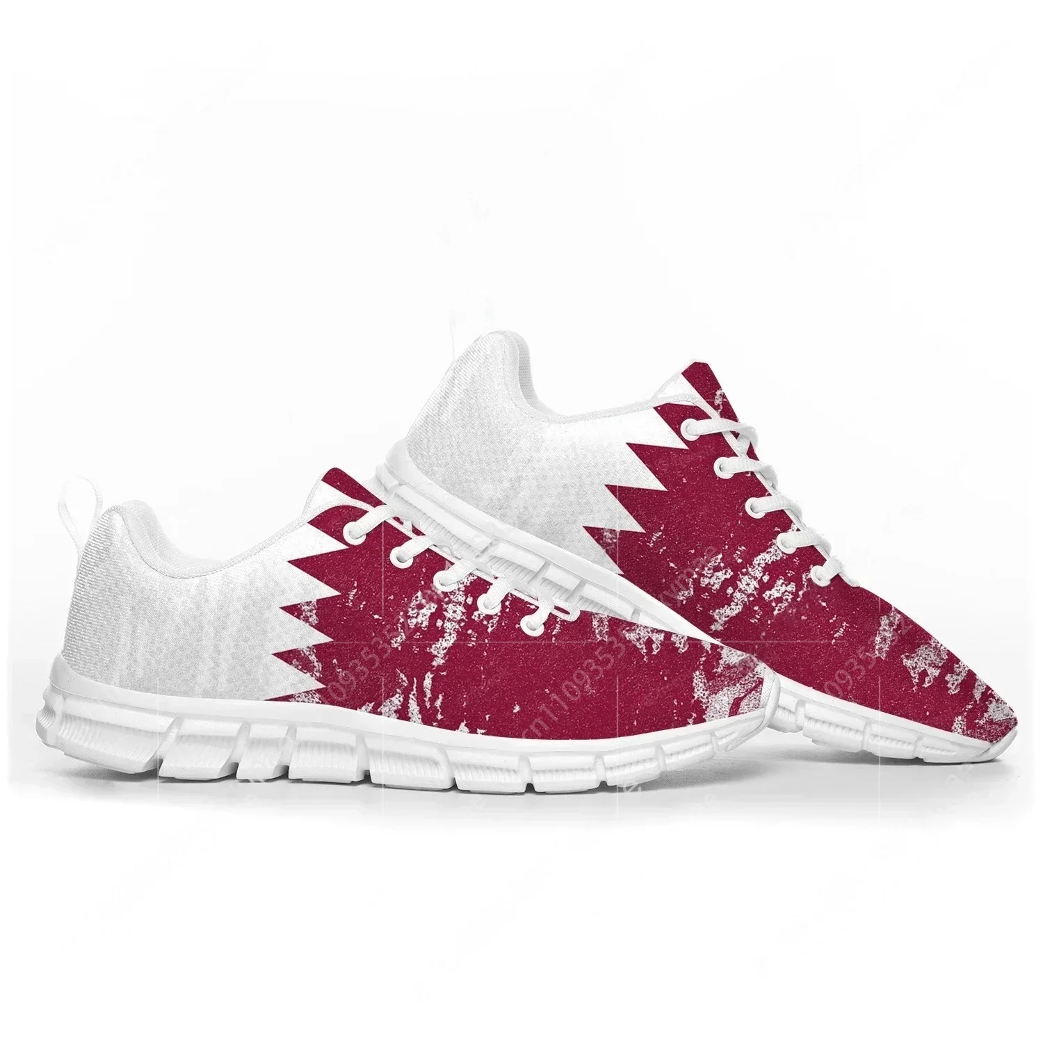 Qatar Flag Sports Shoes Mens W - Men Shoes Qatar ulasan dan harga