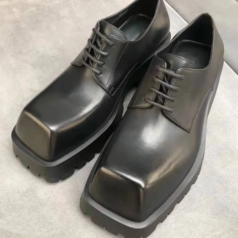 Men's Loafers Leather Motorcyc - Men Shoes Oxford ulasan dan harga