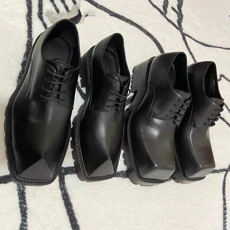 Men's Loafers Leather Motorcyc - Men Shoes Oxford ulasan dan harga