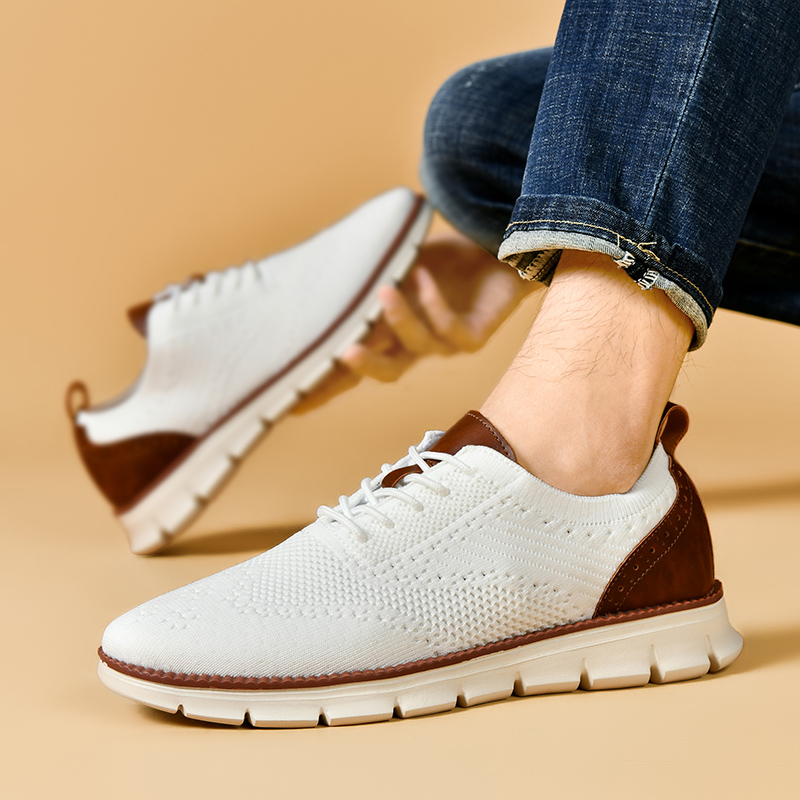 Men Casual Shoes Classic Breat - Men Shoes Oxford ulasan dan harga