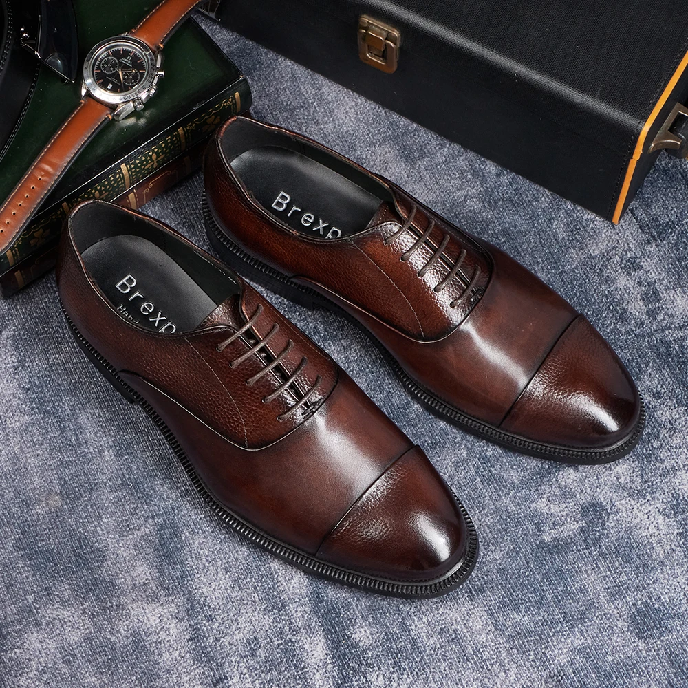 2025 Men's Italian Style Handm - Men Shoes Size 11 ulasan dan harga