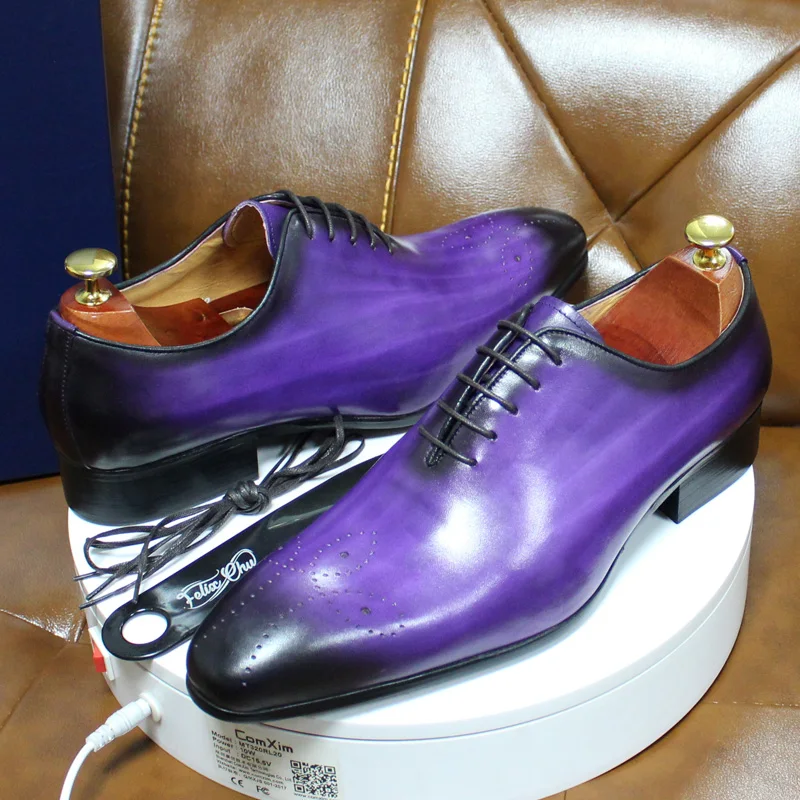 Mens Oxford Genuine Leather Sh - Monk Strap Shoe ulasan dan harga