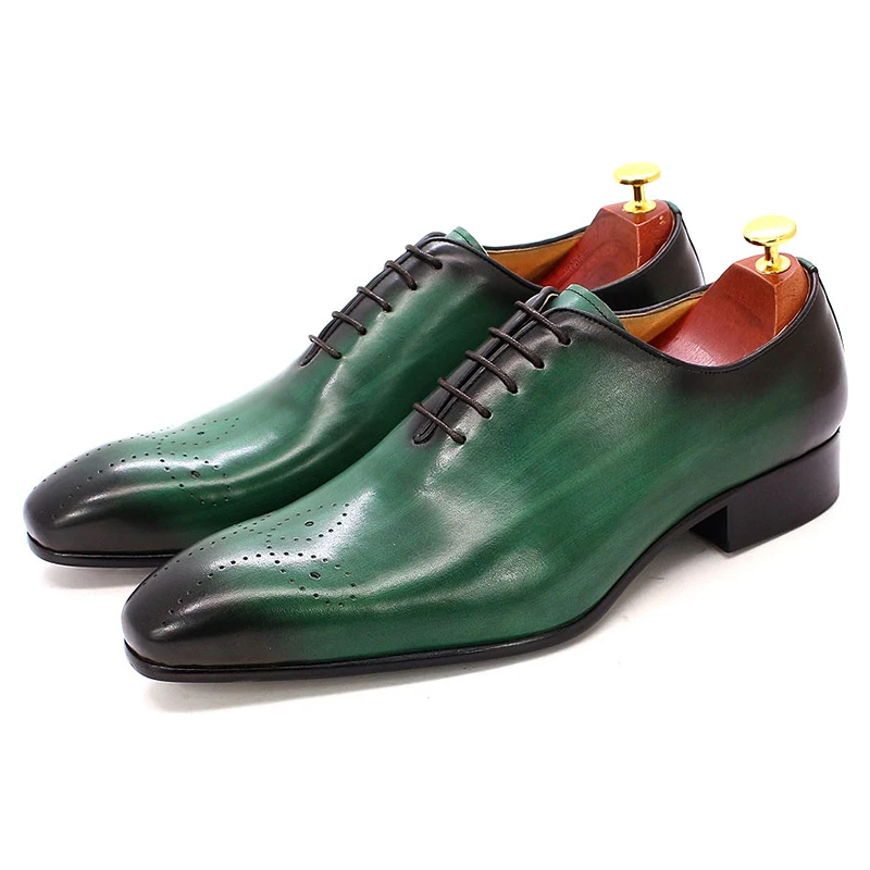 Mens Oxford Genuine Leather Sh - Monk Strap Shoe ulasan dan harga