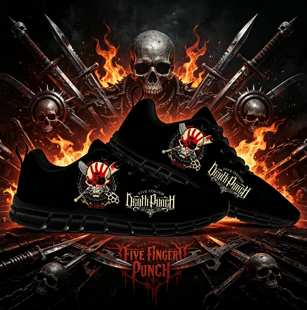 Five Finger Death Punch Men Wo - Men Shoes Trainers ulasan dan harga