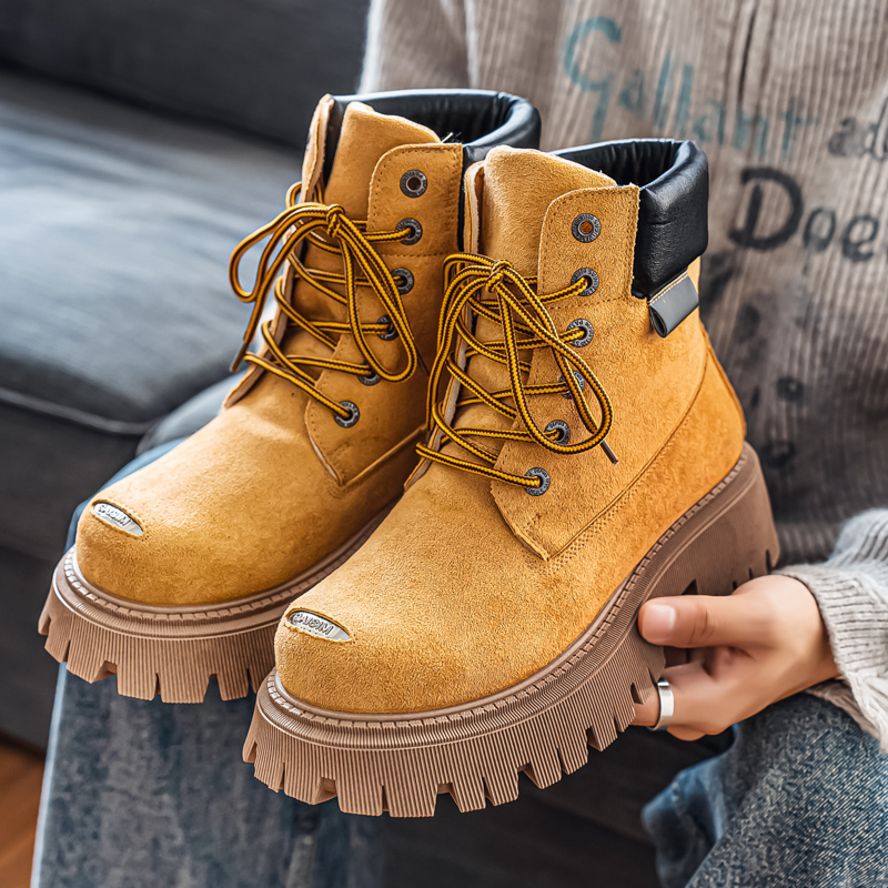 Classic High Top Boots Outdoor - Men Shoes Classic ulasan dan harga