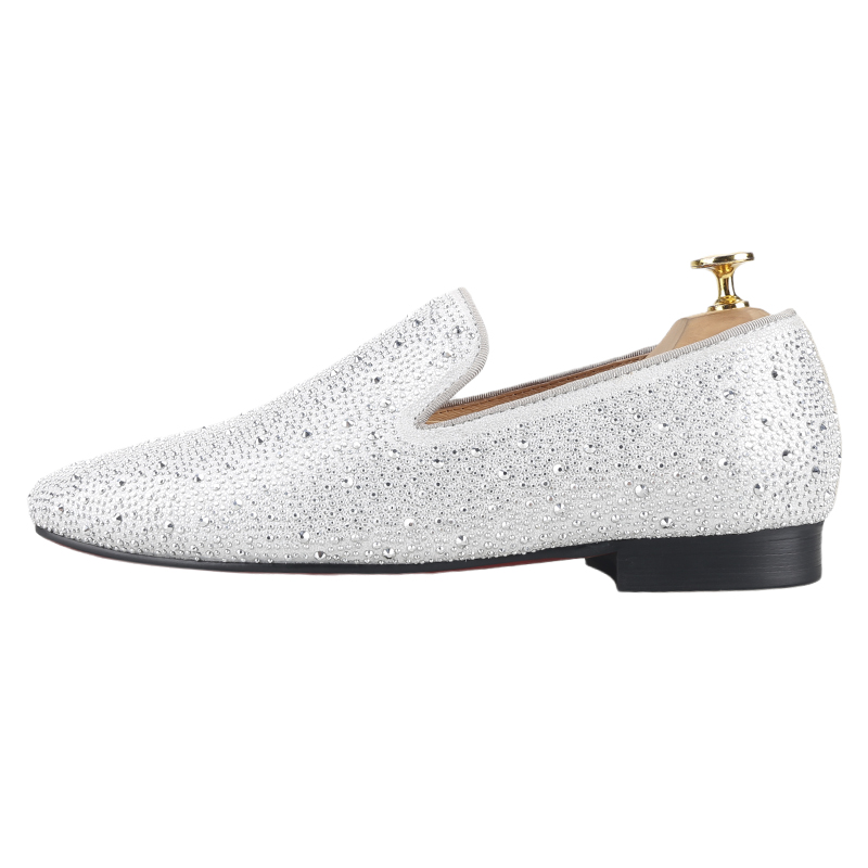 Piergitar Sliver Genuine Leath - Men Shoes Red Bottom ulasan dan harga