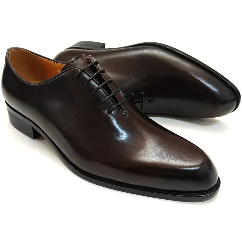 Successful Men's Leather Shoes - Monk Strap Shoe ulasan dan harga