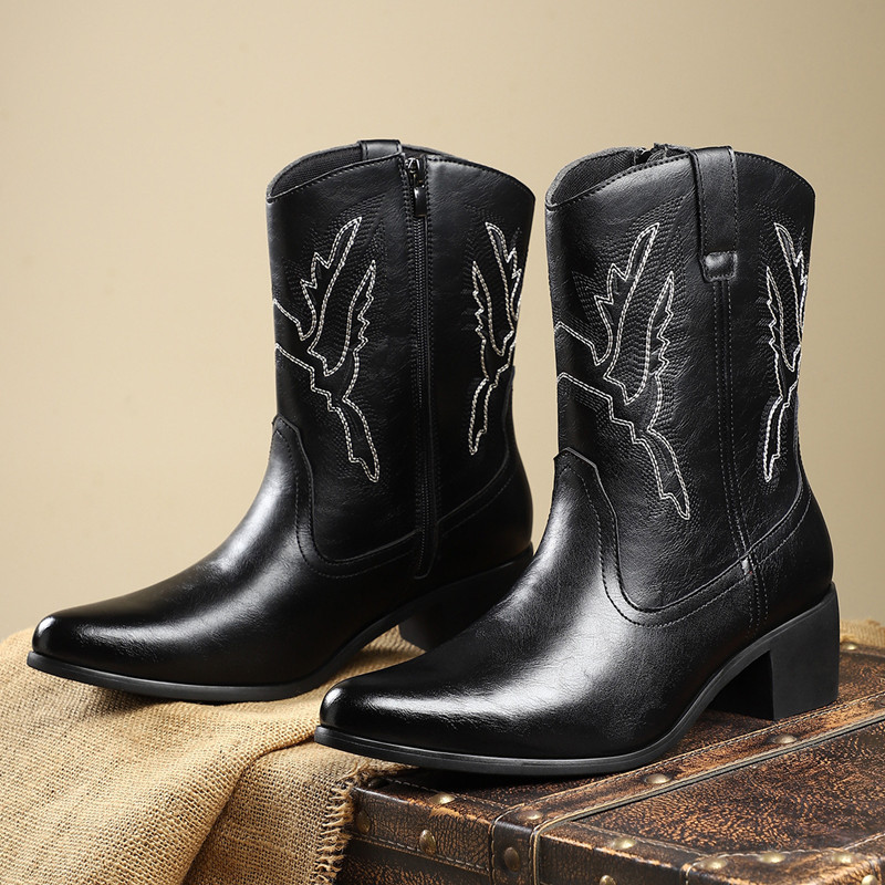 2026 Men Classic Retro Western - Men Shoes Classic ulasan dan harga