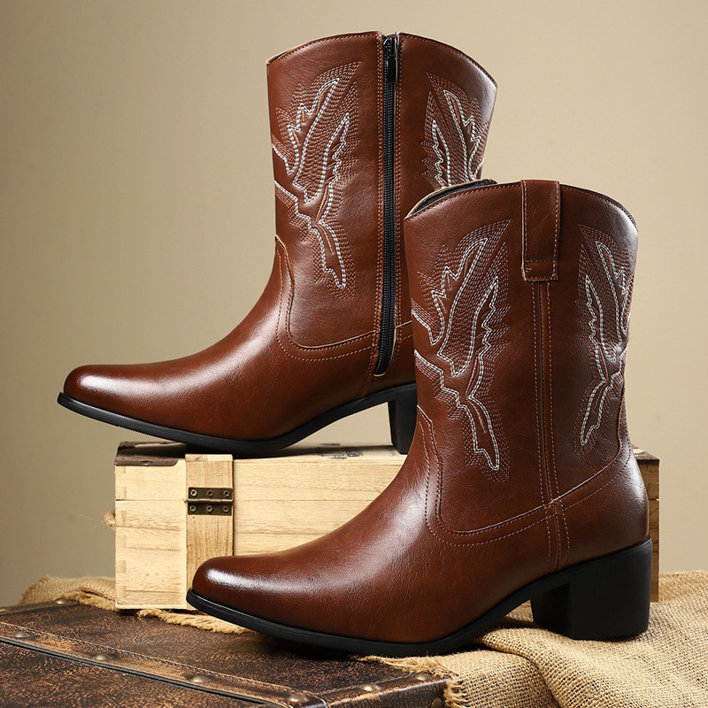 2026 Men Classic Retro Western - Men Shoes Classic ulasan dan harga