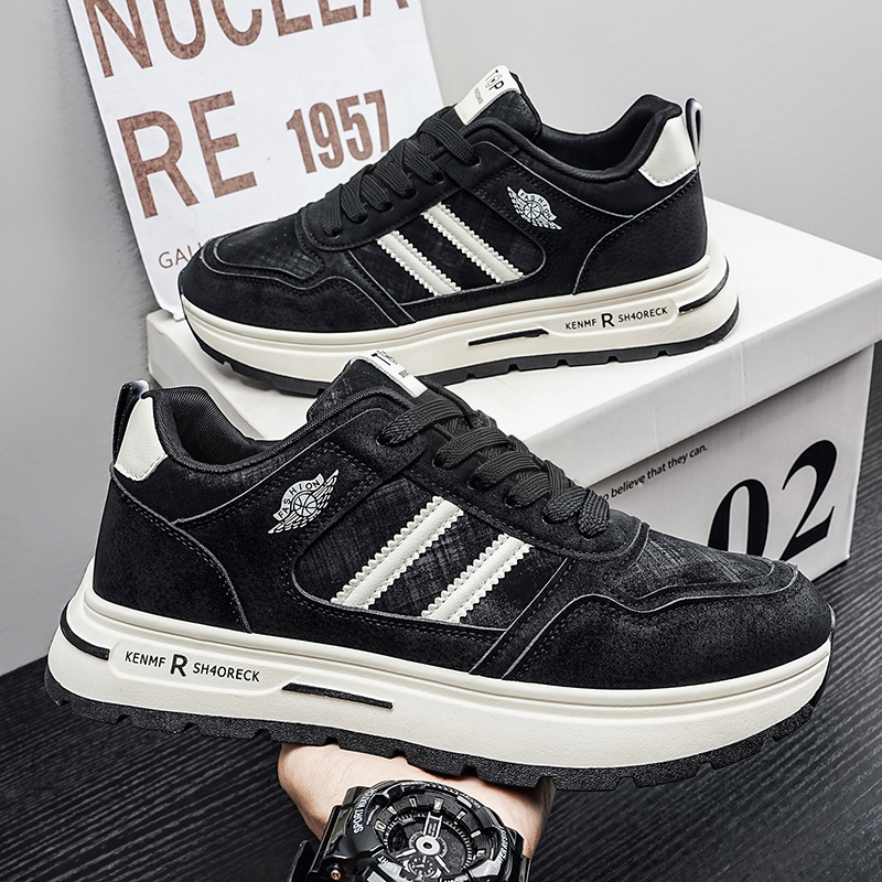 Men's Retro Stripe Casual Snea - Men Shoes Zara ulasan dan harga