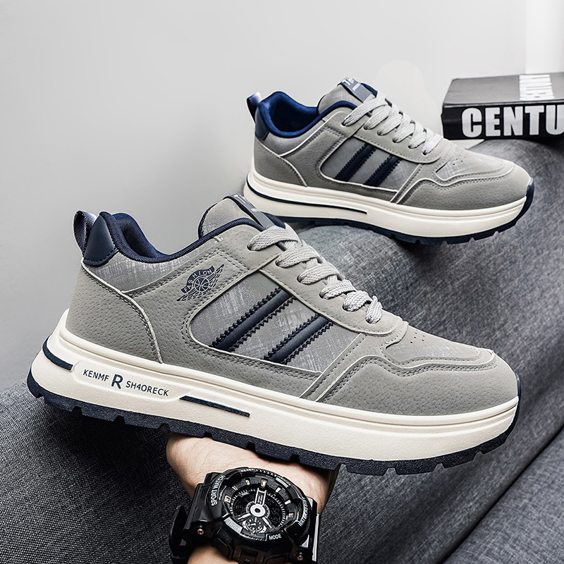Men's Retro Stripe Casual Snea - Men Shoes Zara ulasan dan harga