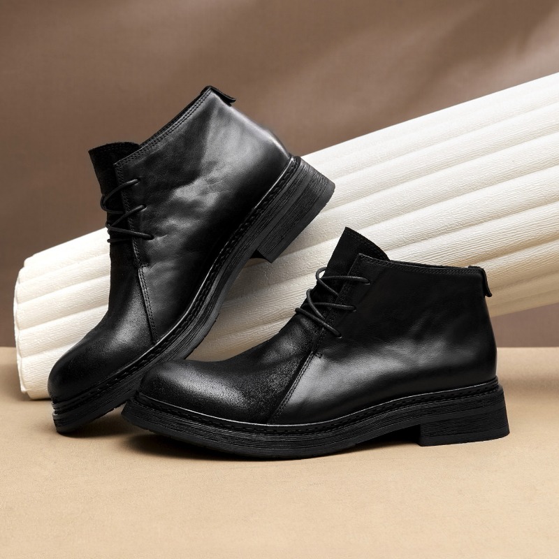 Vintage Mens Genuine Leather B - Men Shoes Oxford ulasan dan harga