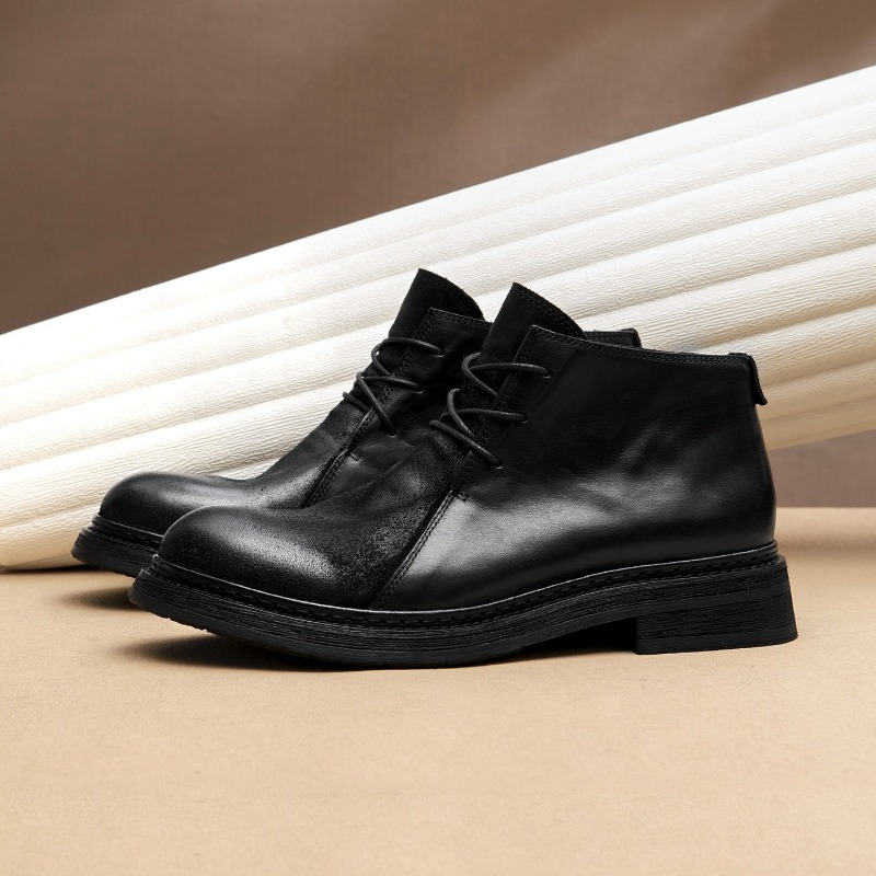 Vintage Mens Genuine Leather B - Men Shoes Oxford ulasan dan harga