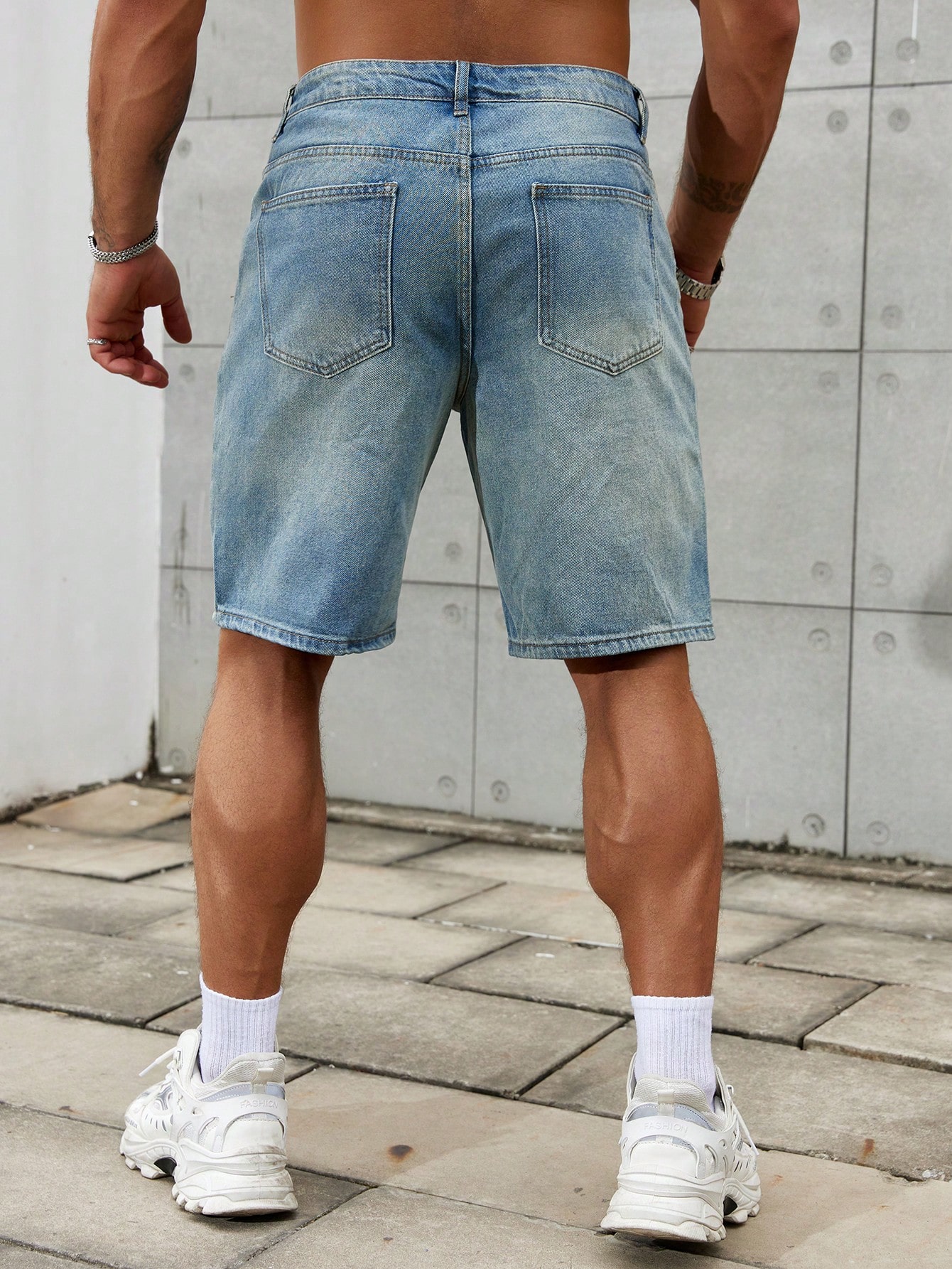 New Fashion Mens Ripped Short  - Men'S Shoes For Jeans ulasan dan harga