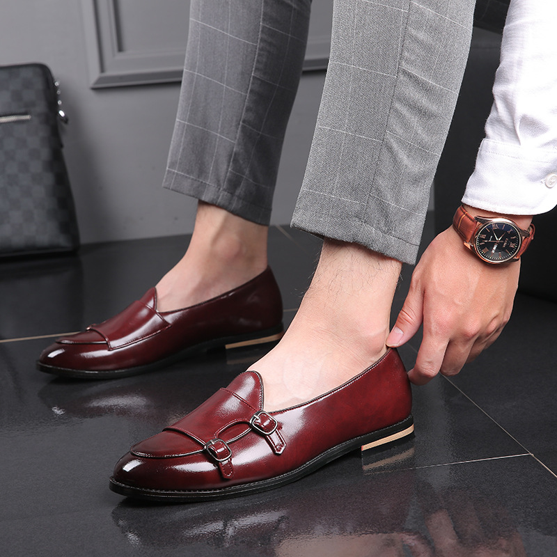 Fashion Men Loafer New Handmad - Monk Strap Shoe ulasan dan harga